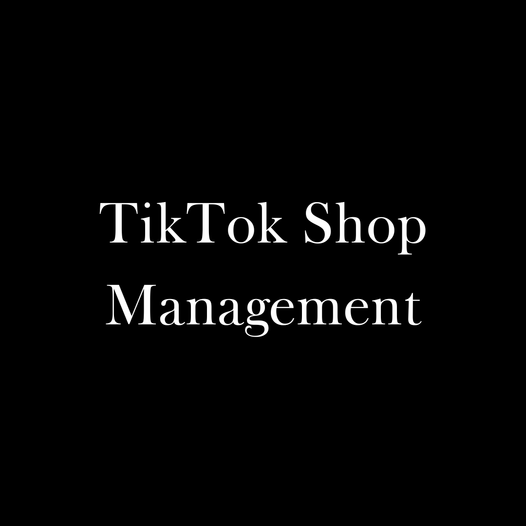 TikTok Shop Management & Listings