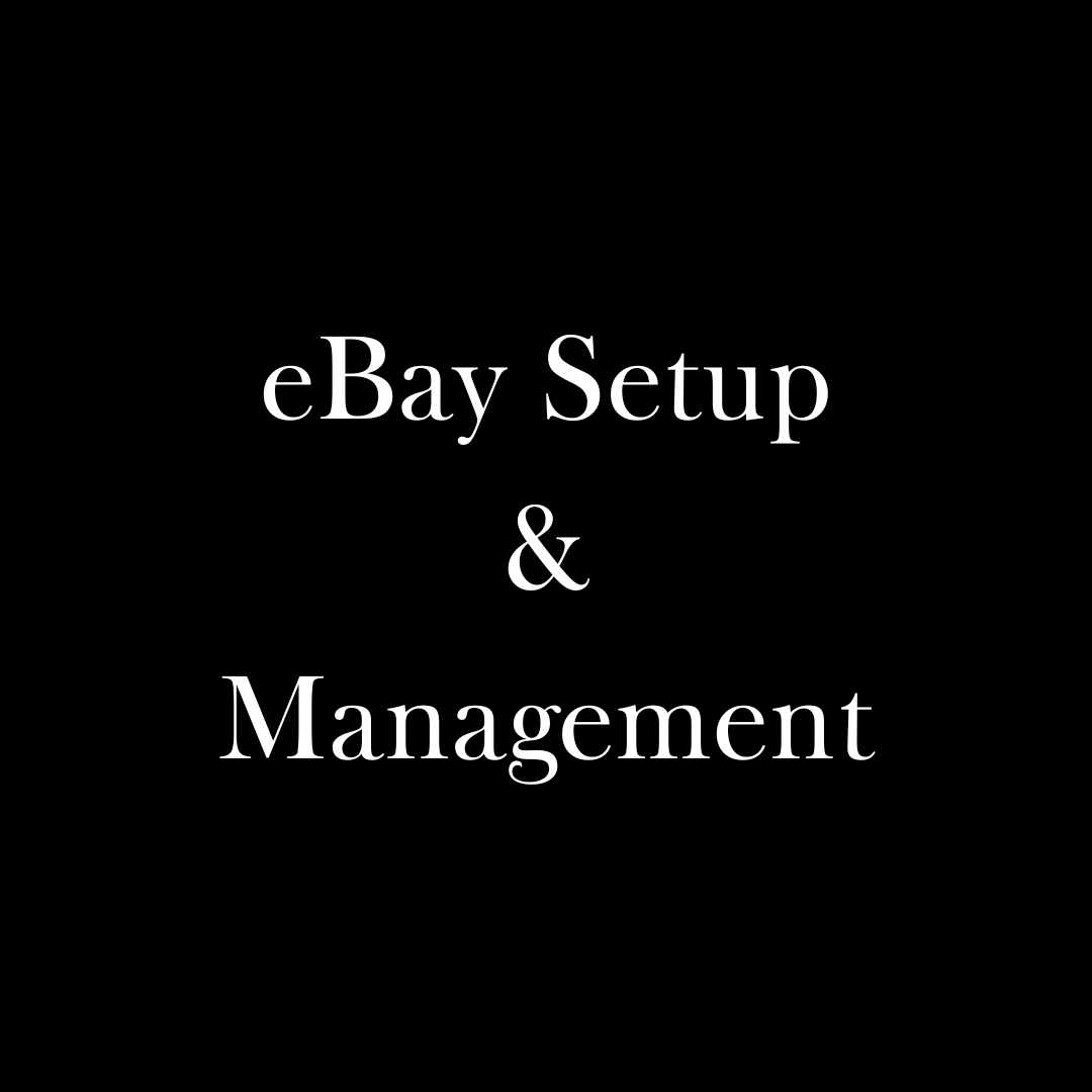 eBay Store Management & Listings